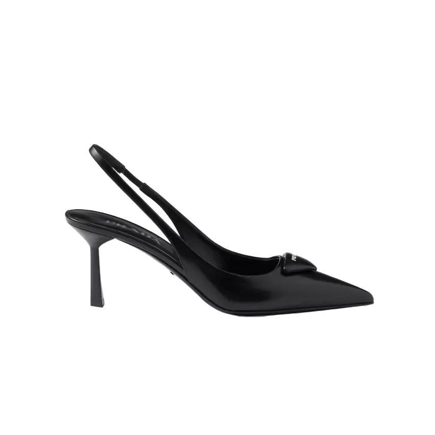 PRADA MODELLERIE POINTED SLINGBACK PUMP