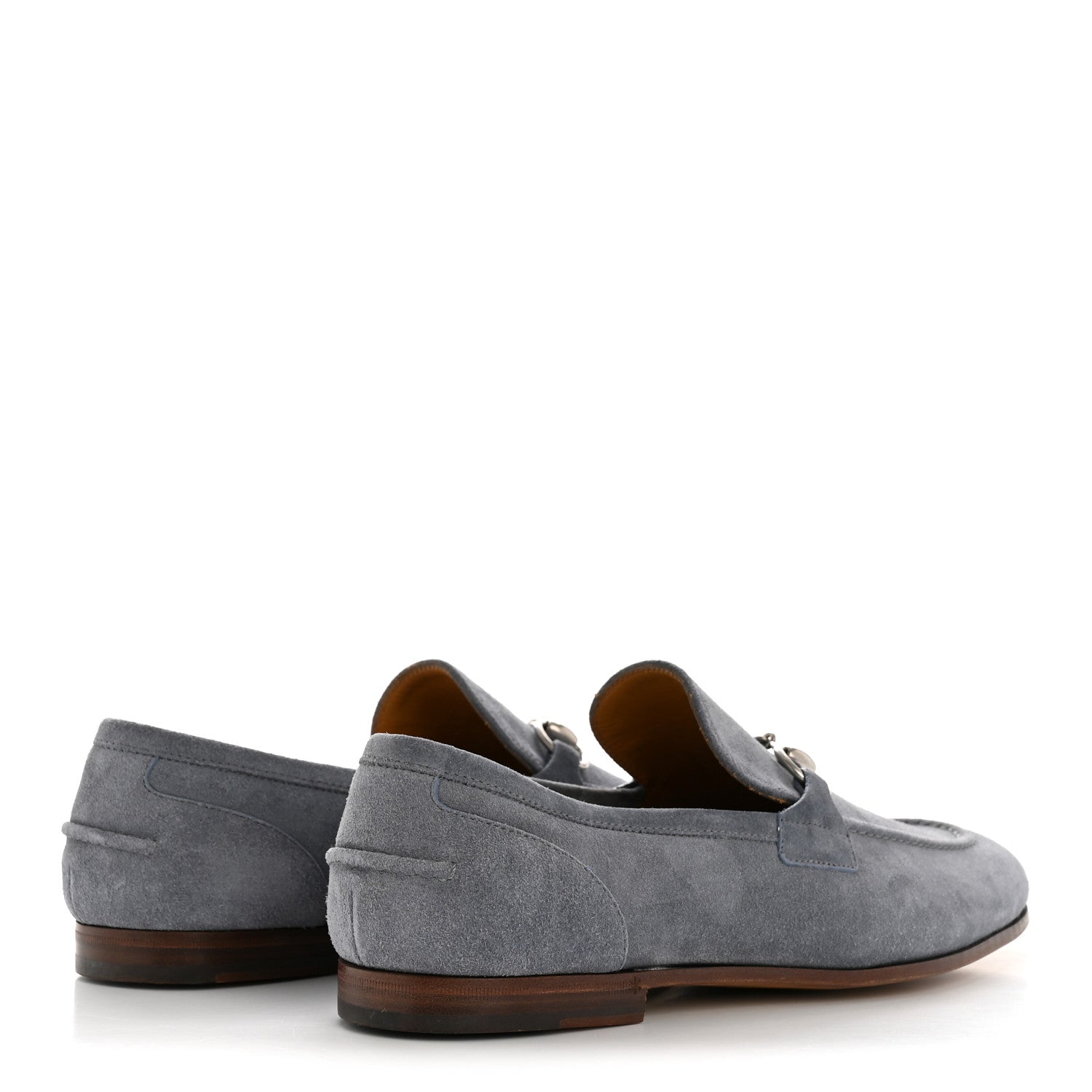 SUEDE HORSEBIT MENS JORDAAN LOAFERS FOGGY GREY