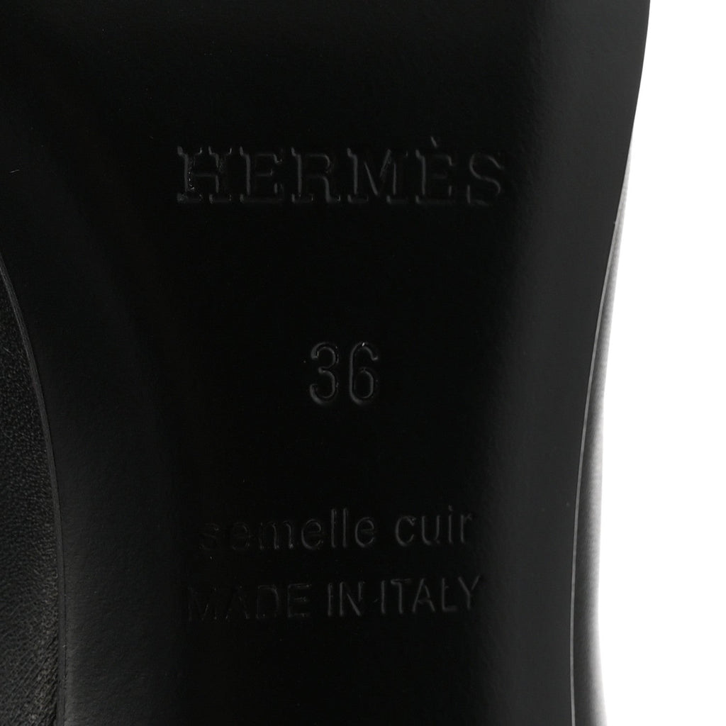 CALFSKIN KIARA PUMPS BLACK