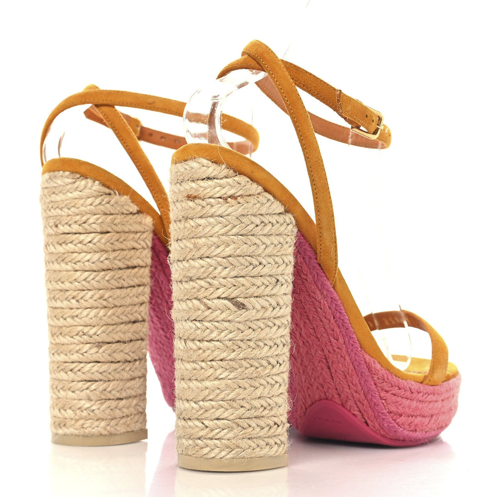 SUEDE RIVIERA 105 ESPADRILLE SANDALS MULTICOLOR