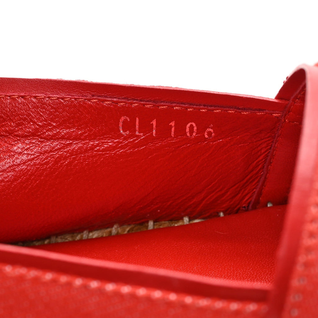 CANVAS WATERFALL ESPADRILLE ROUGE