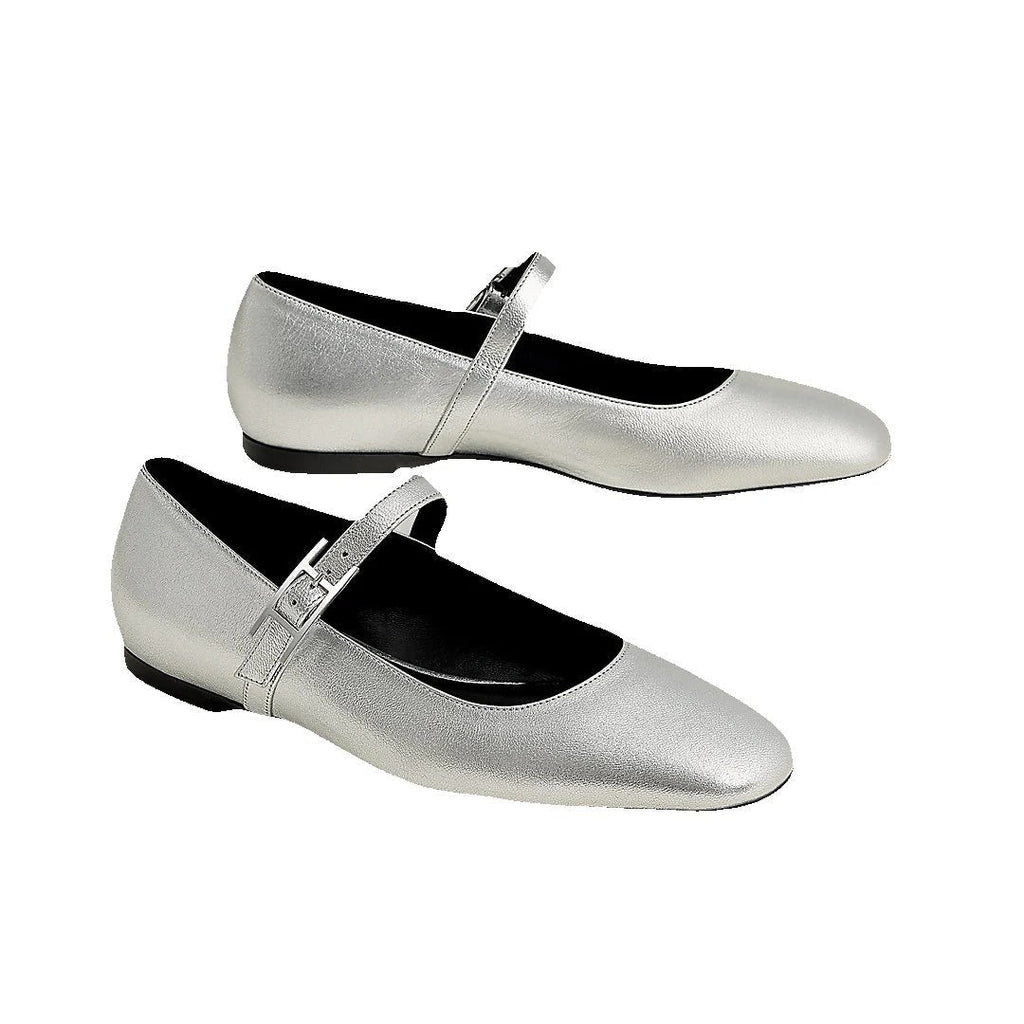 Hermès Light Ballet Flat - Silver