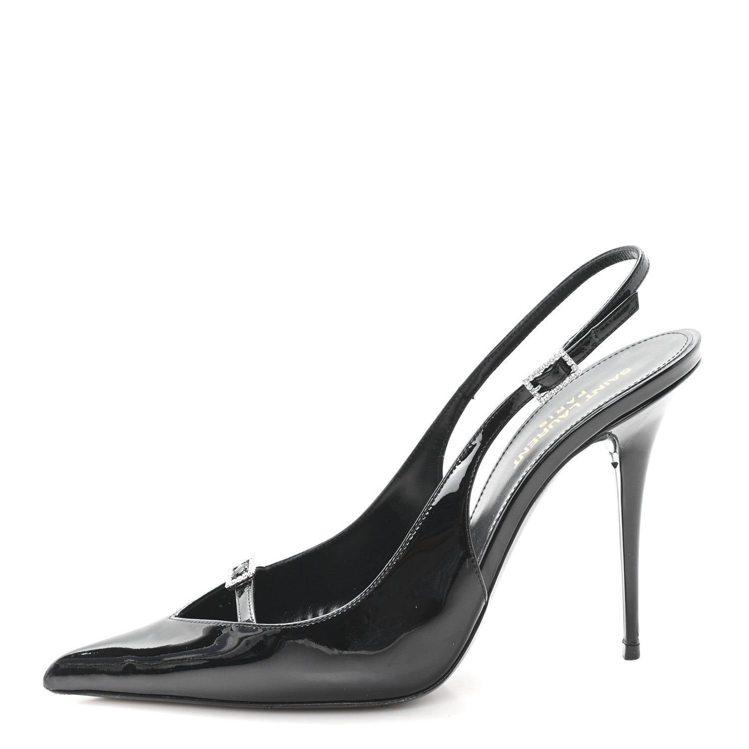 VERNICE 100 SLINGBACK LUNA PUMPS BLACK