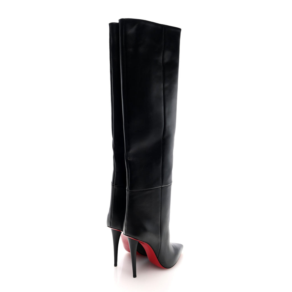 CALFKSIN ASTRILARGE BOTTA KNEE BOOTS BLACK