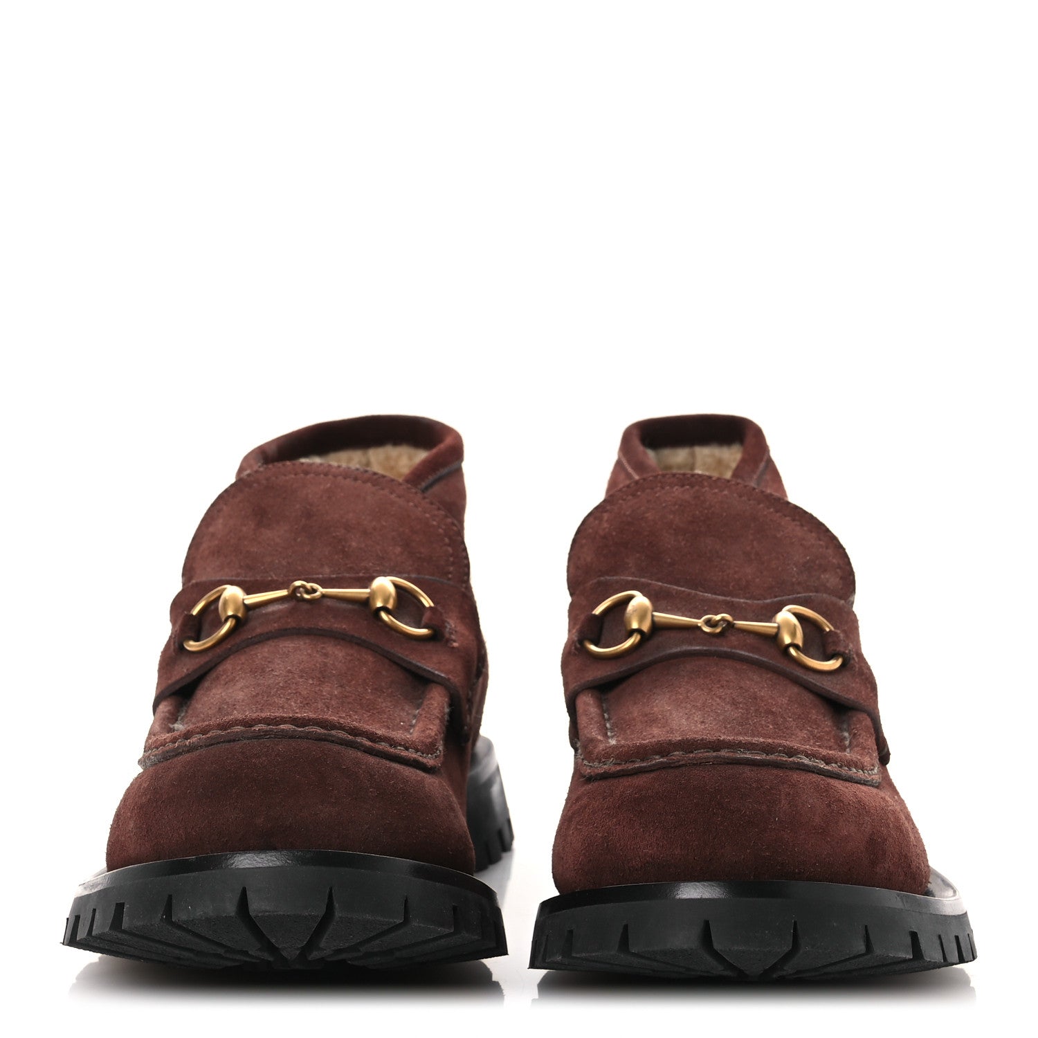 SUEDE SHEARLING MENS HARALD HORSEBIT ANKLE BOOTS LIGHT BROWN BUTTERSCOTCH
