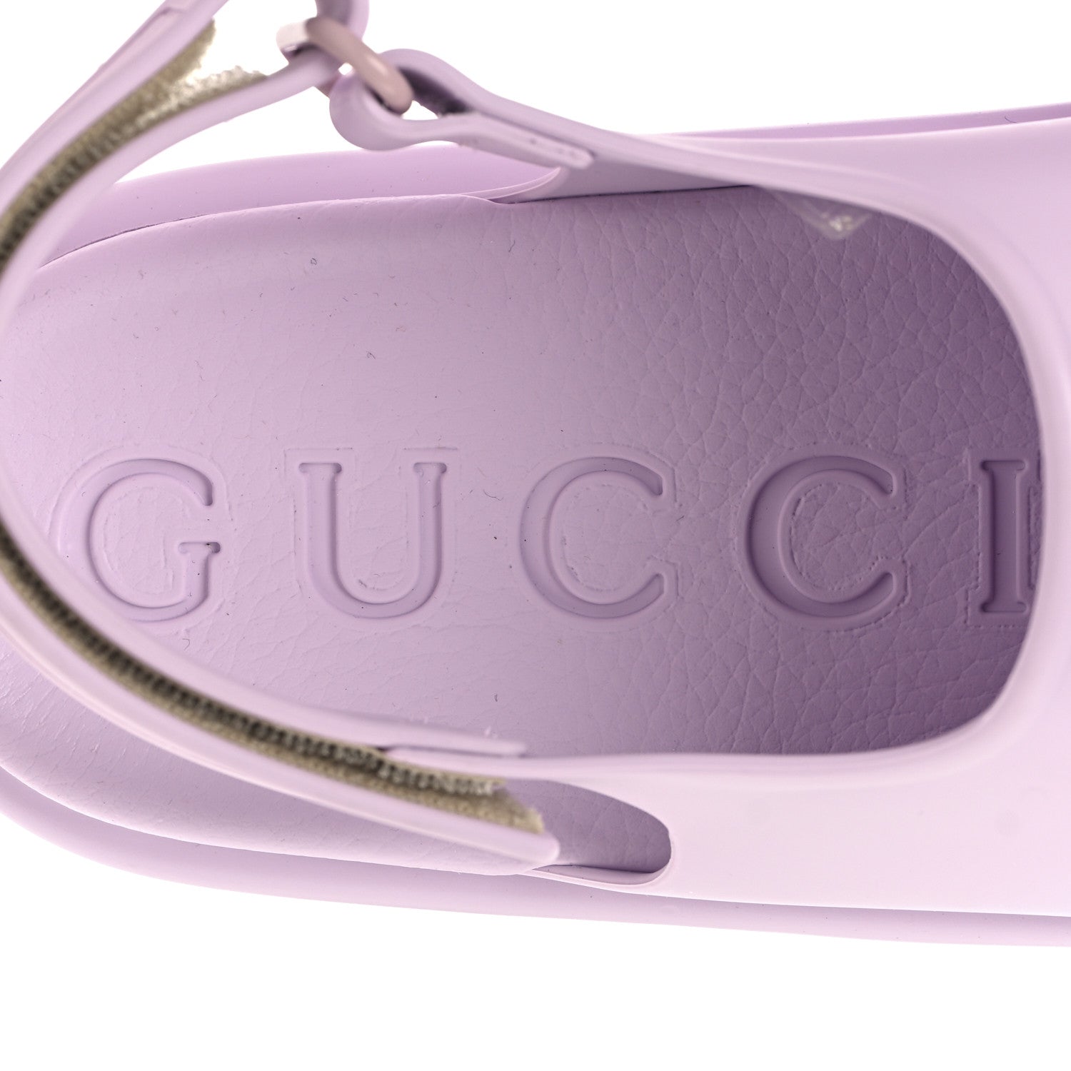 SOFT RUBBER HORSEBIT TOUCH WOMENS STRAPPED SANDALS TALC PINK