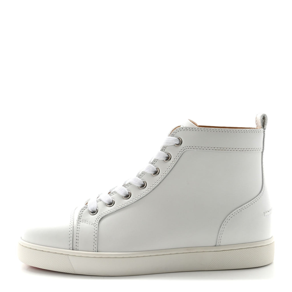LOUIS VUITTON MONOGRAM CALFSKIN LOUS SNEAKERS WHITE & BLACK