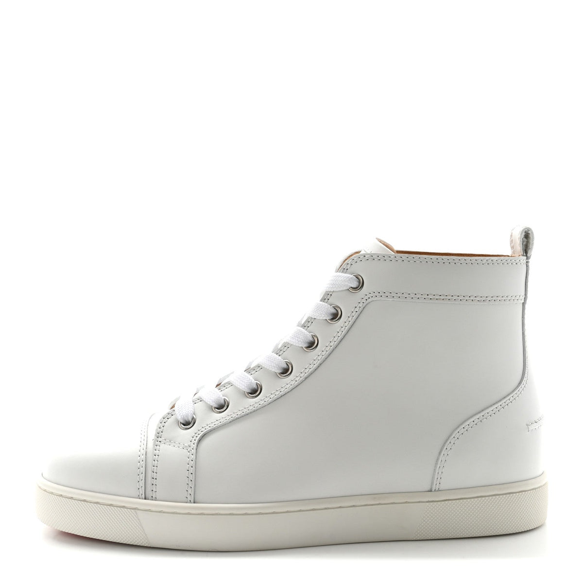 LOUIS VUITTON MONOGRAM CALFSKIN LOUS SNEAKERS WHITE & BLACK
