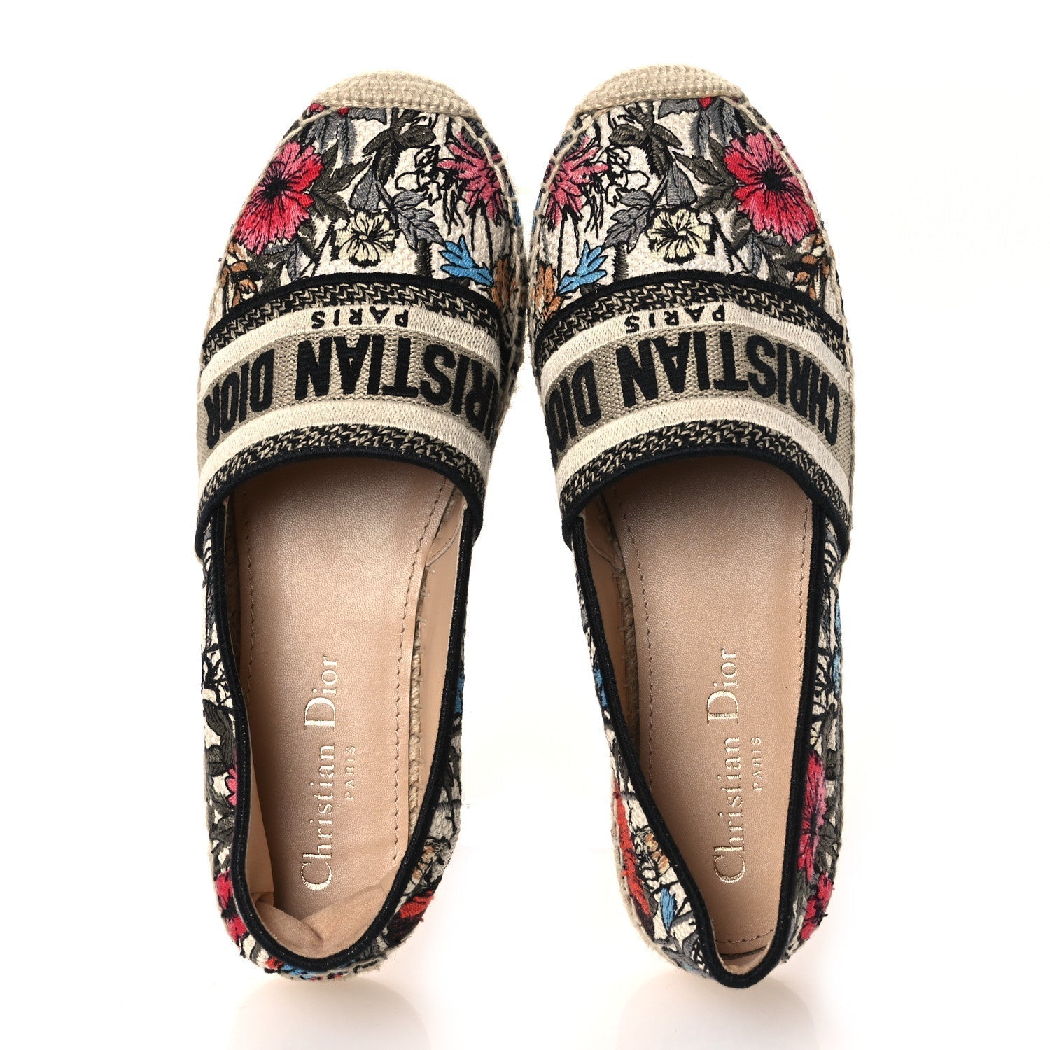 CANVAS MILLE FLEURS EMBROIDERED GRANVILLE ESPADRILLE MULTICOLOR
