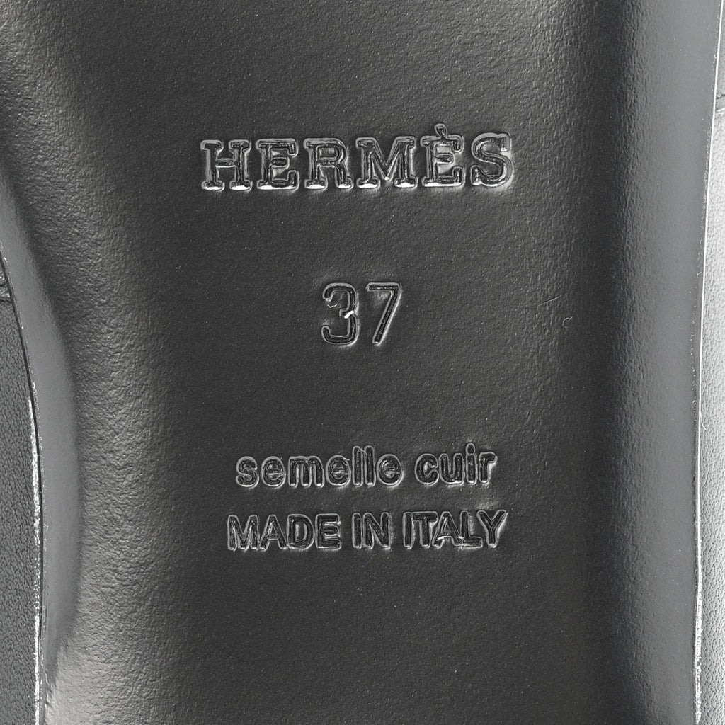LIZARD CALFSKIN OZ MULES OMBRE BLACK