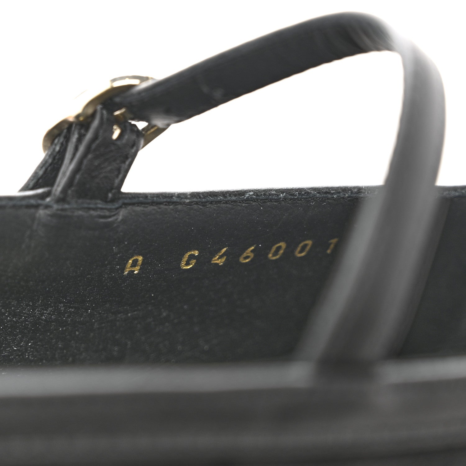 SUEDE KIDSKIN LAMBSKIN PATENT CALFSKIN CAP TOE CC MARY JANE FLATS BLACK
