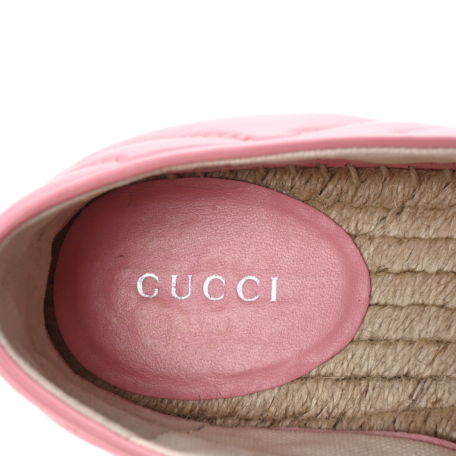 NAPPA MATELASSE GG MARMONT ESPADRILLES WILD ROSE