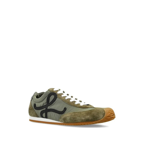 Loewe Ballet Runner 2.0 Nylon and Calfskin Sherwood Green - Olive/Khaki Green