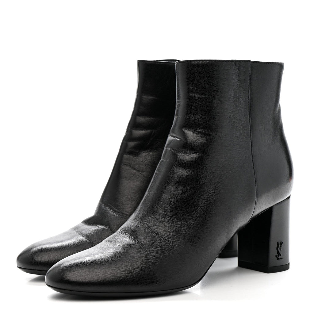 NAPPA VENDOME LOULOU ANKLE ZIP BOOT BLACK