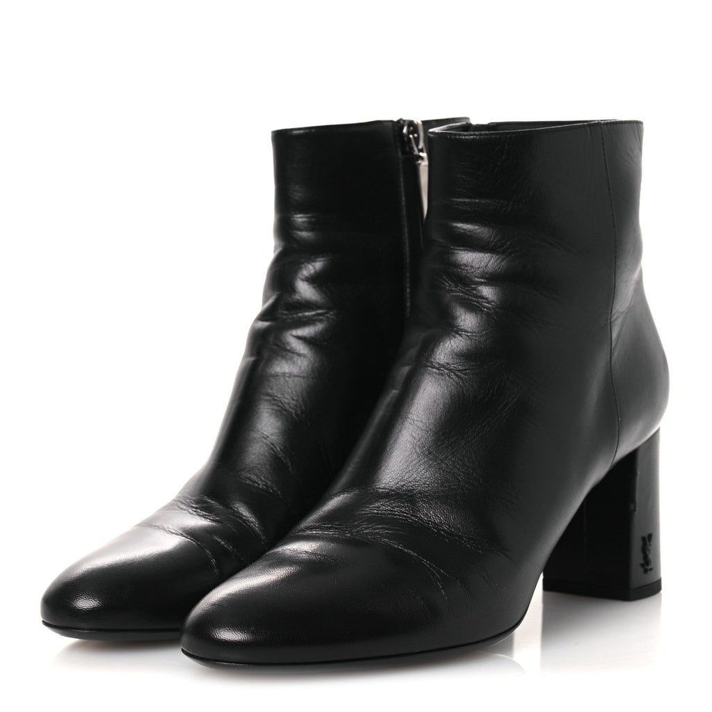 NAPPA VENDOME LOULOU ANKLE ZIP BOOT BLACK