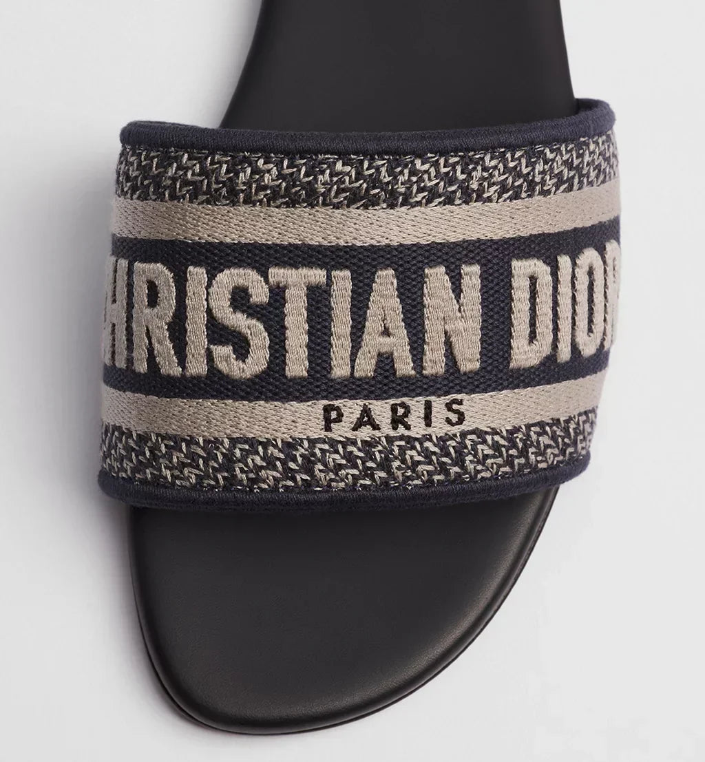 DIOR DWAY SLIDE DEEP BLUE