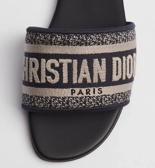 DIOR DWAY SLIDE DEEP BLUE