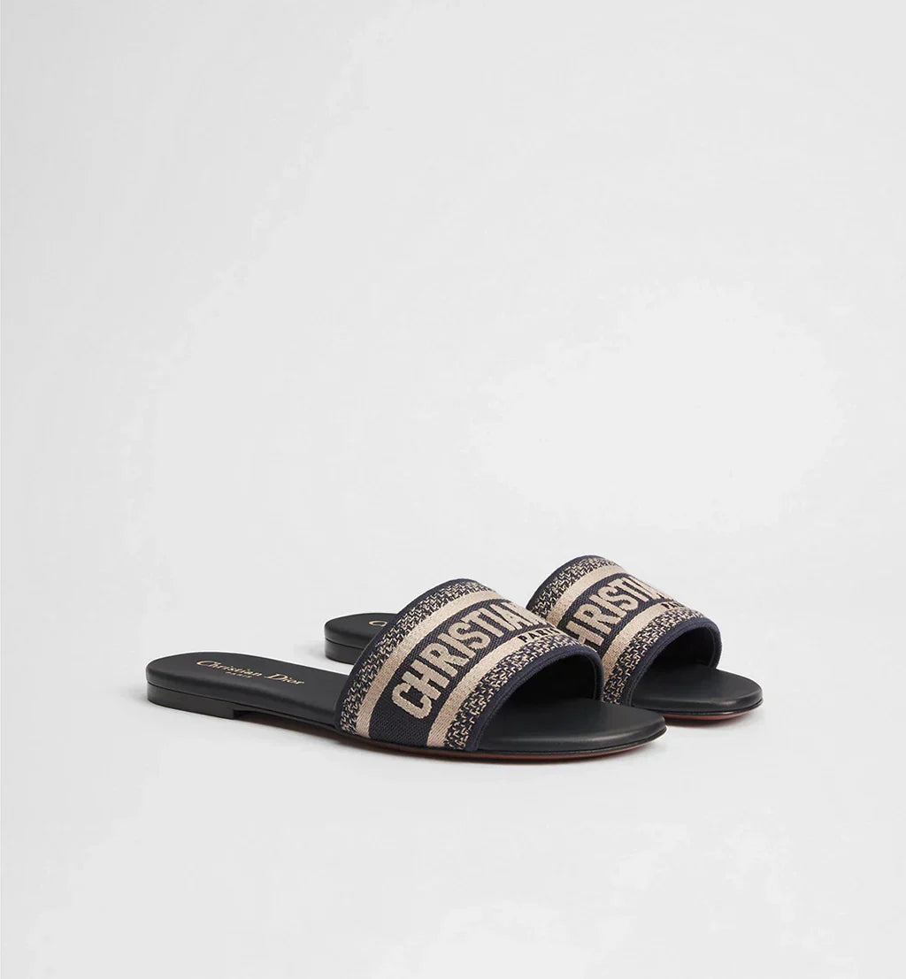 DIOR DWAY SLIDE DEEP BLUE