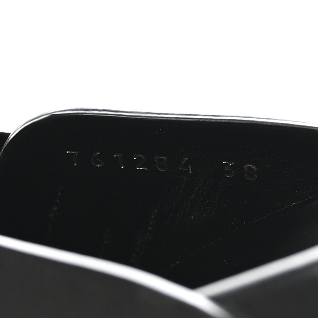 MATTE CALFSKIN SUNDAY MULES BLACK