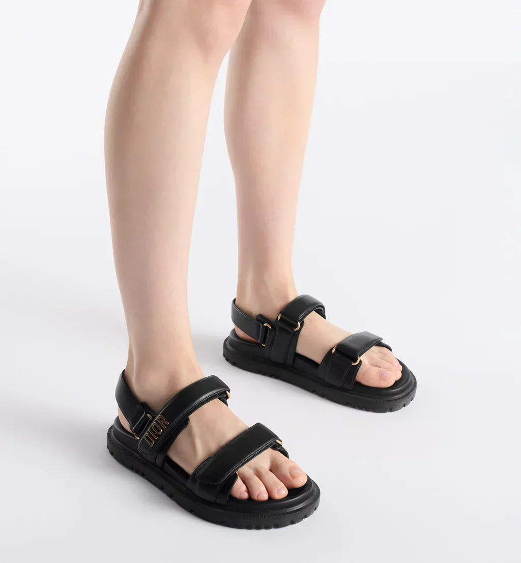 DIOR DIORACT SANDAL BLACK