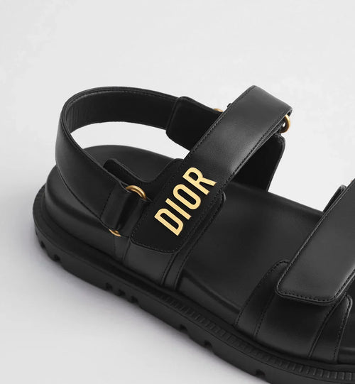 DIOR DIORACT SANDAL BLACK
