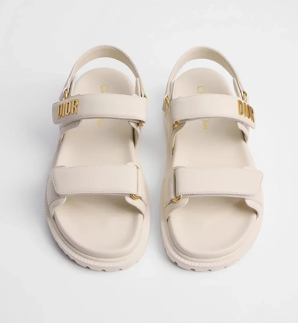 DIOR DIORACT SANDAL WHITE