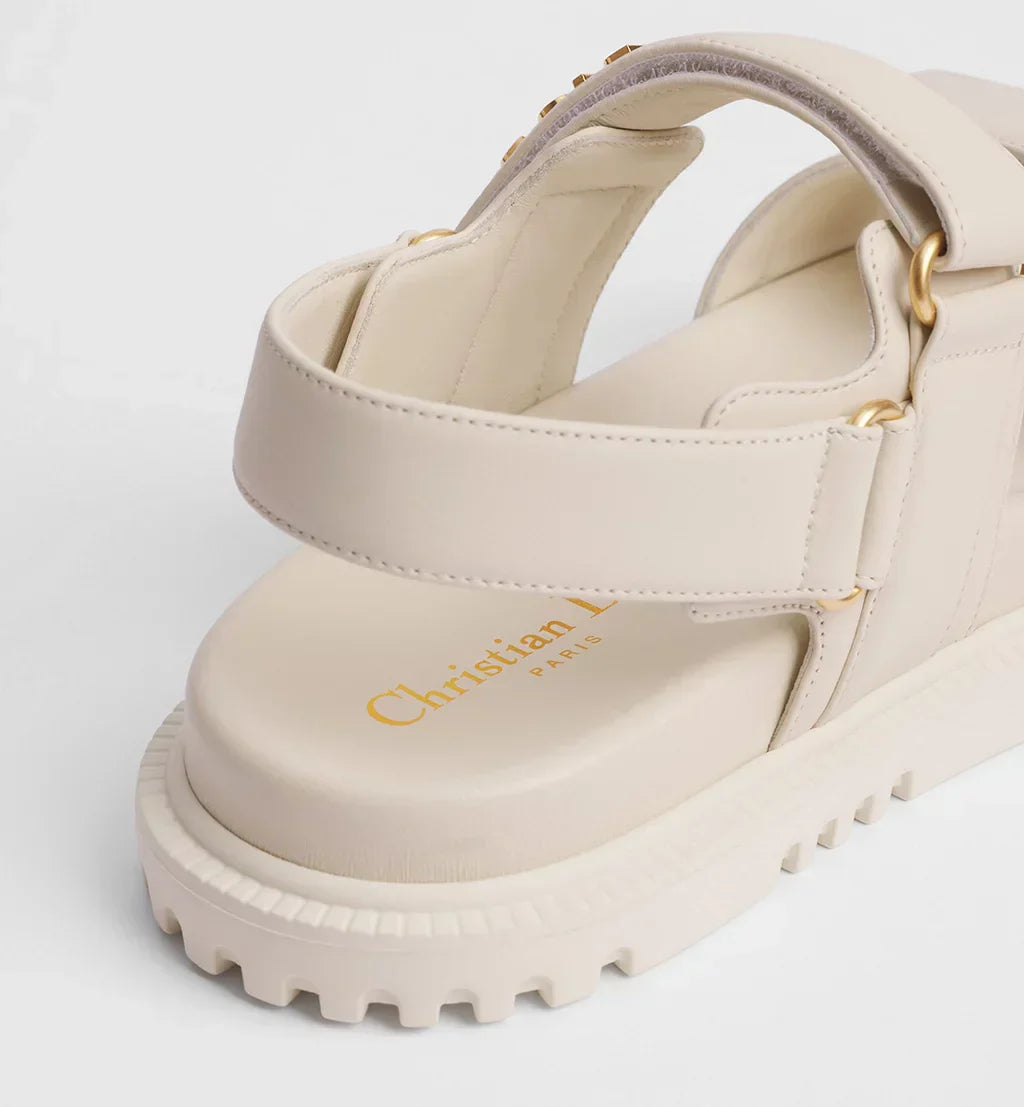 DIOR DIORACT SANDAL WHITE