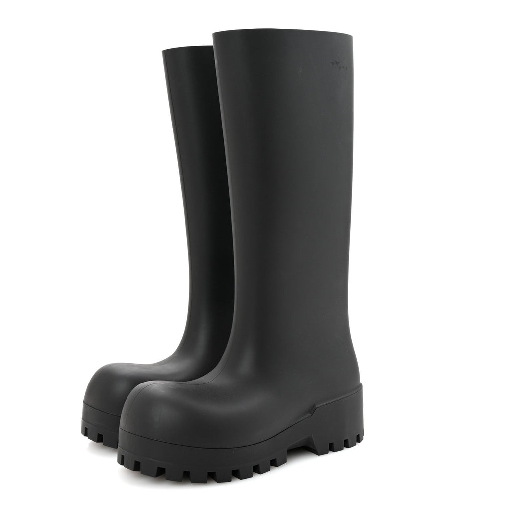 RUBBER BULLDOZER RAIN BOOTS BLACK