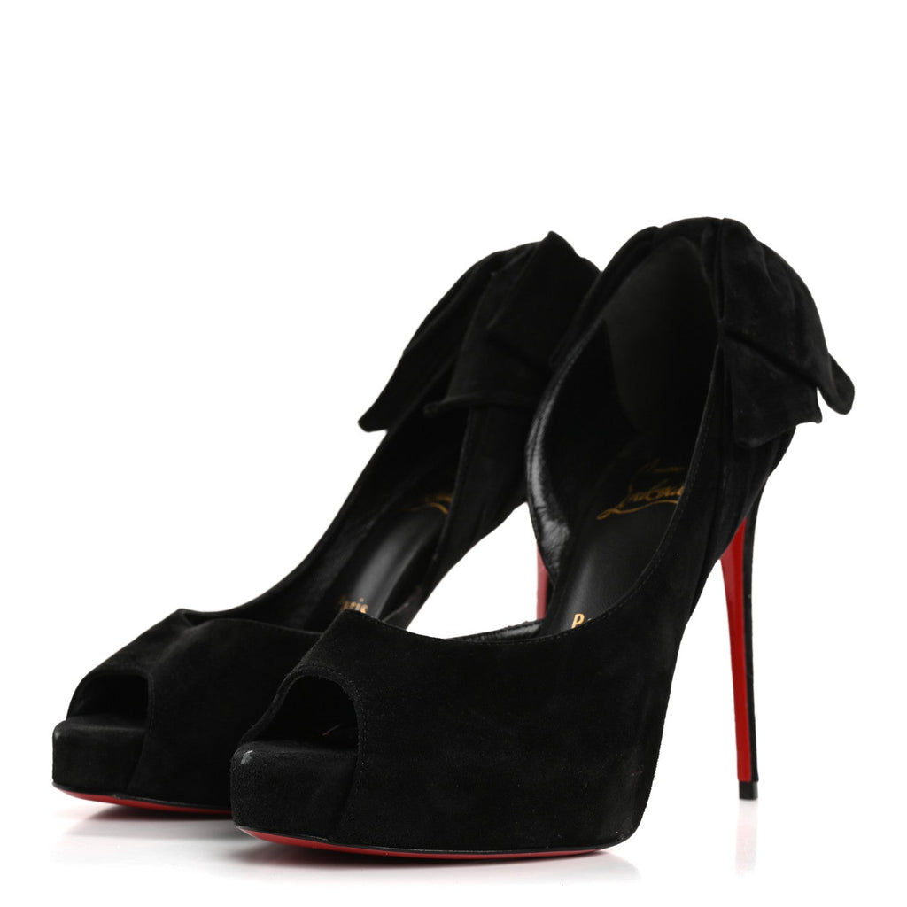 SUEDE RABAKATE 100 PUMPS BLACK