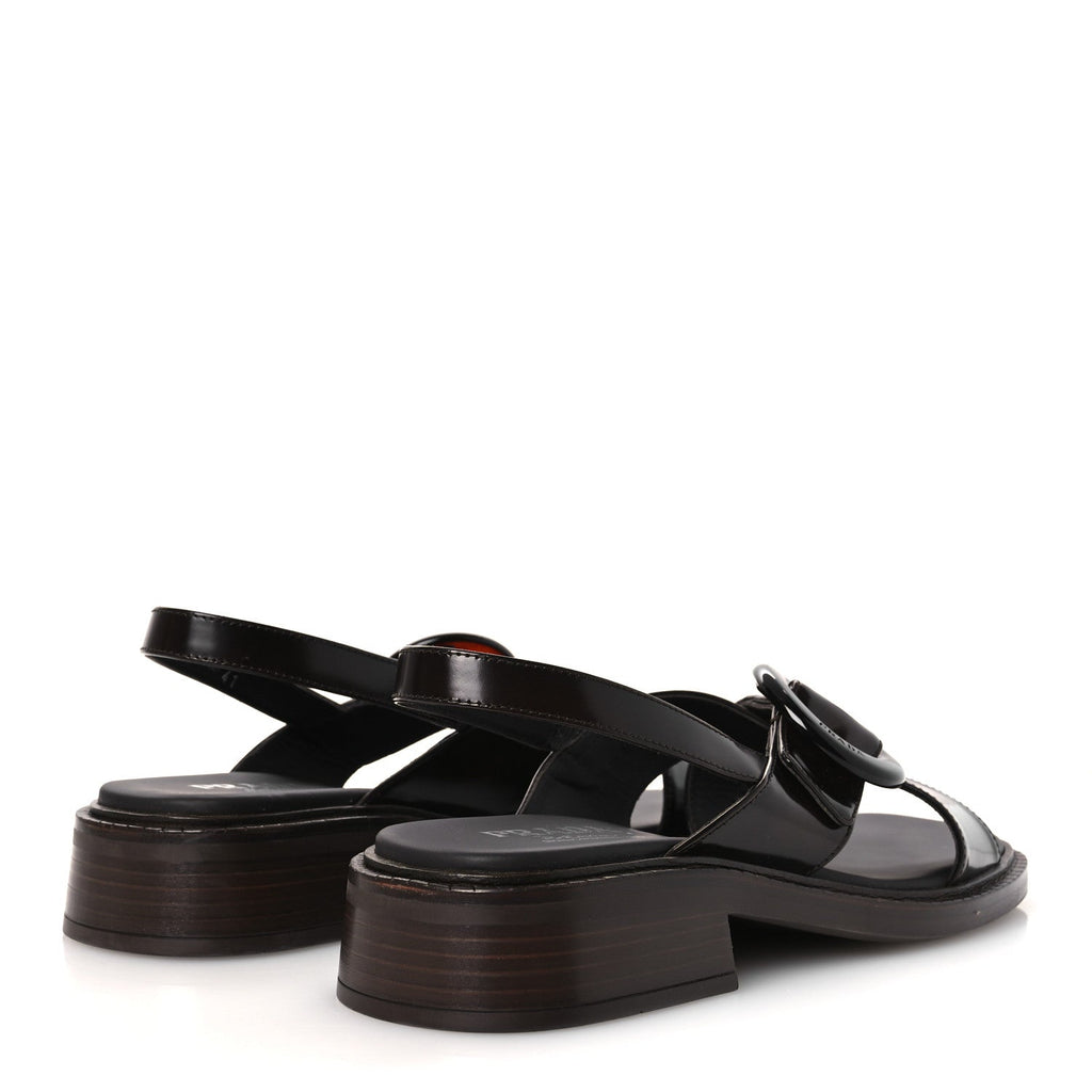 SPAZZOLATO FUME RE-EDITION 1996 BUCKLE SANDALS BRUCIATO