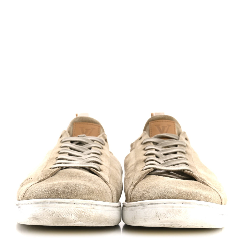 SUEDE CALFSKIN LV SOFT SNEAKERS BEIGE