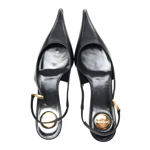 NAPPA GIANNUTRI VENDOME SLINGBACK 50MM PUMPS BLACK
