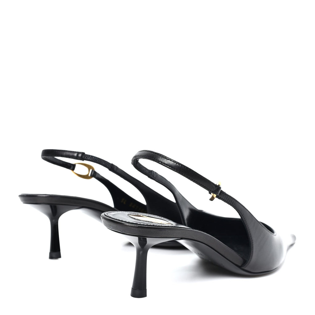 NAPPA GIANNUTRI VENDOME SLINGBACK 50MM PUMPS BLACK