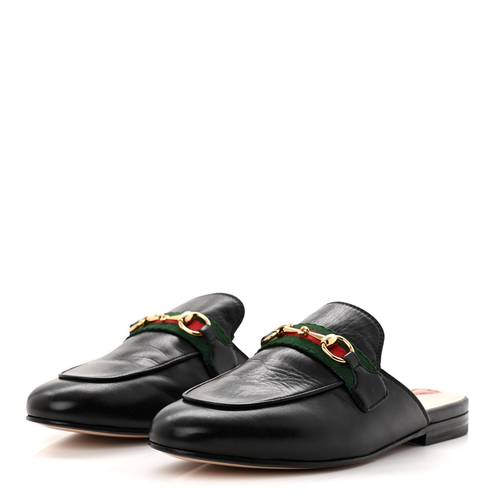 MALAGA KID WEB WOMENS PRINCETOWN SLIPPERS BLACK