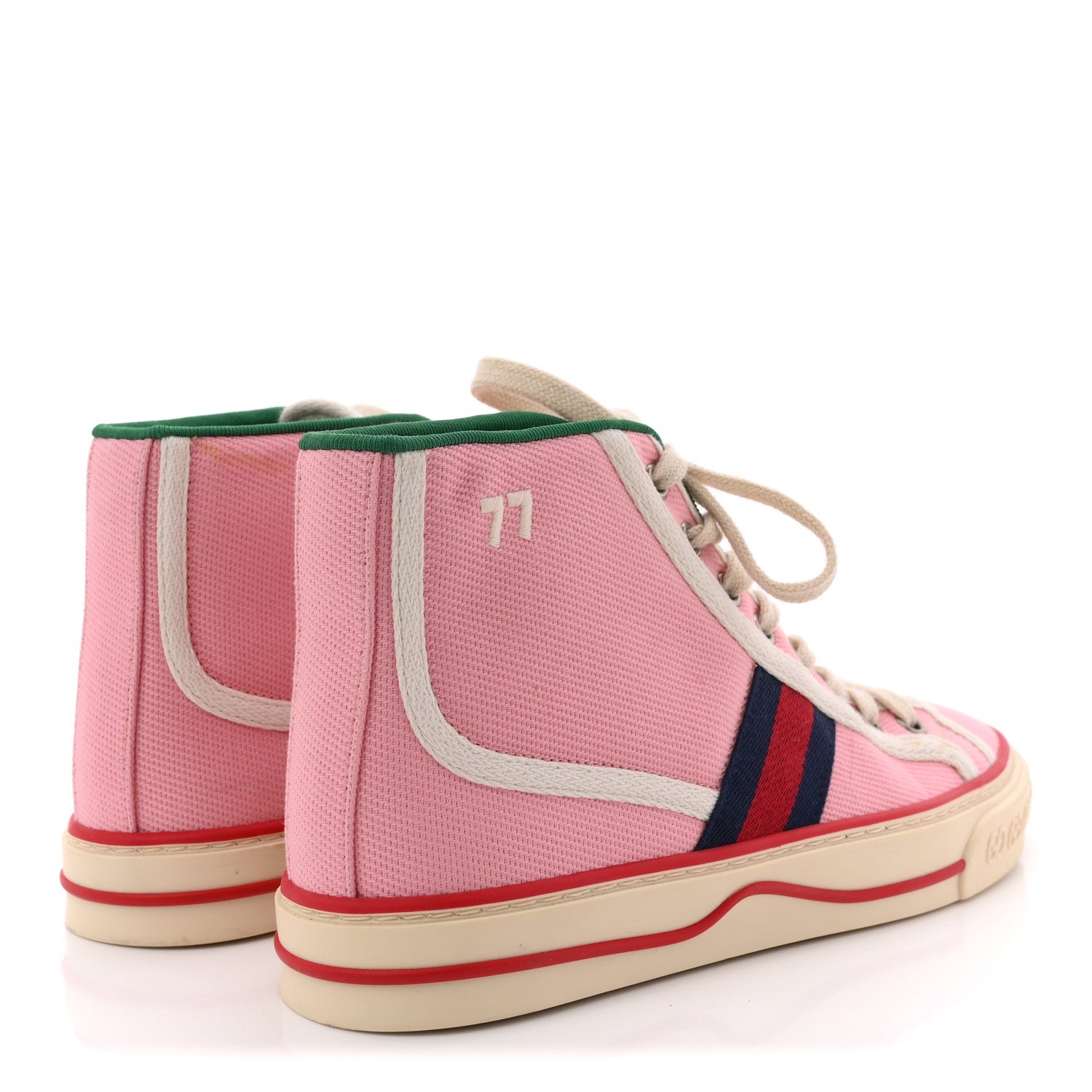 CANVAS WEB WOMENS 1977 TENNIS HIGH TOP SNEAKERS WILD ROSE MYSTIC WHITE