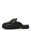 GOATSKIN AUROVILLE HORSEBIT MULES BLACK