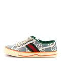 COTTON GG MONOGRAM WEB WOMENS 1977 TENNIS SNEAKERS PHILOD IVORY MYSTIC WHITE