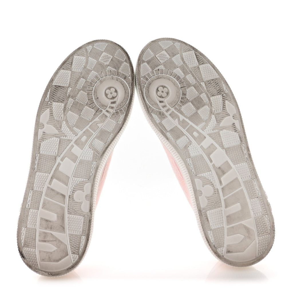 DENIM MONOGRAM LAGOON SNEAKERS PINK
