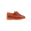 Gucci Boat Shoes - Orange/Brown