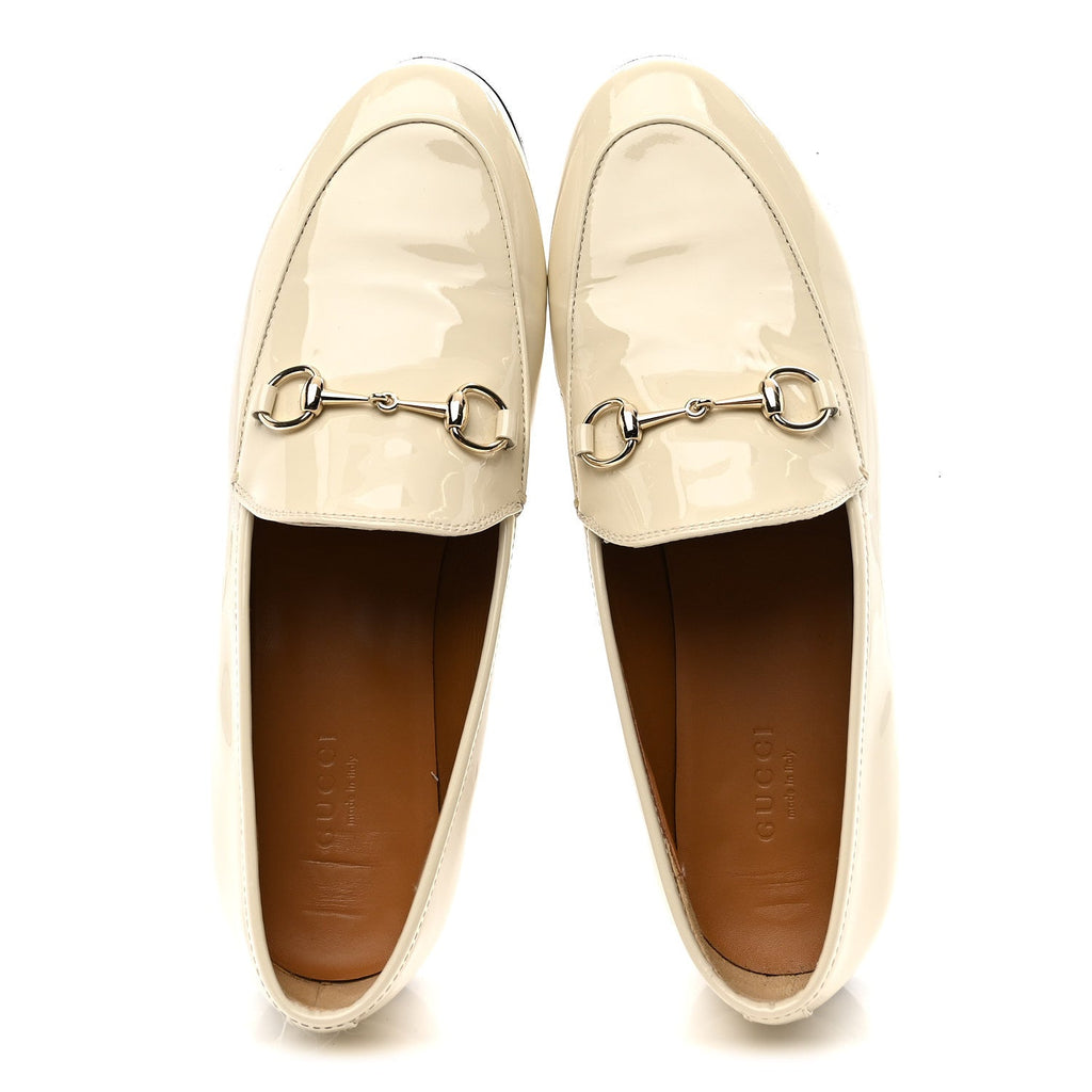 VITELLO VERNICE SOFT WOMENS JORDAAN LOAFERS NEW IVOIRE