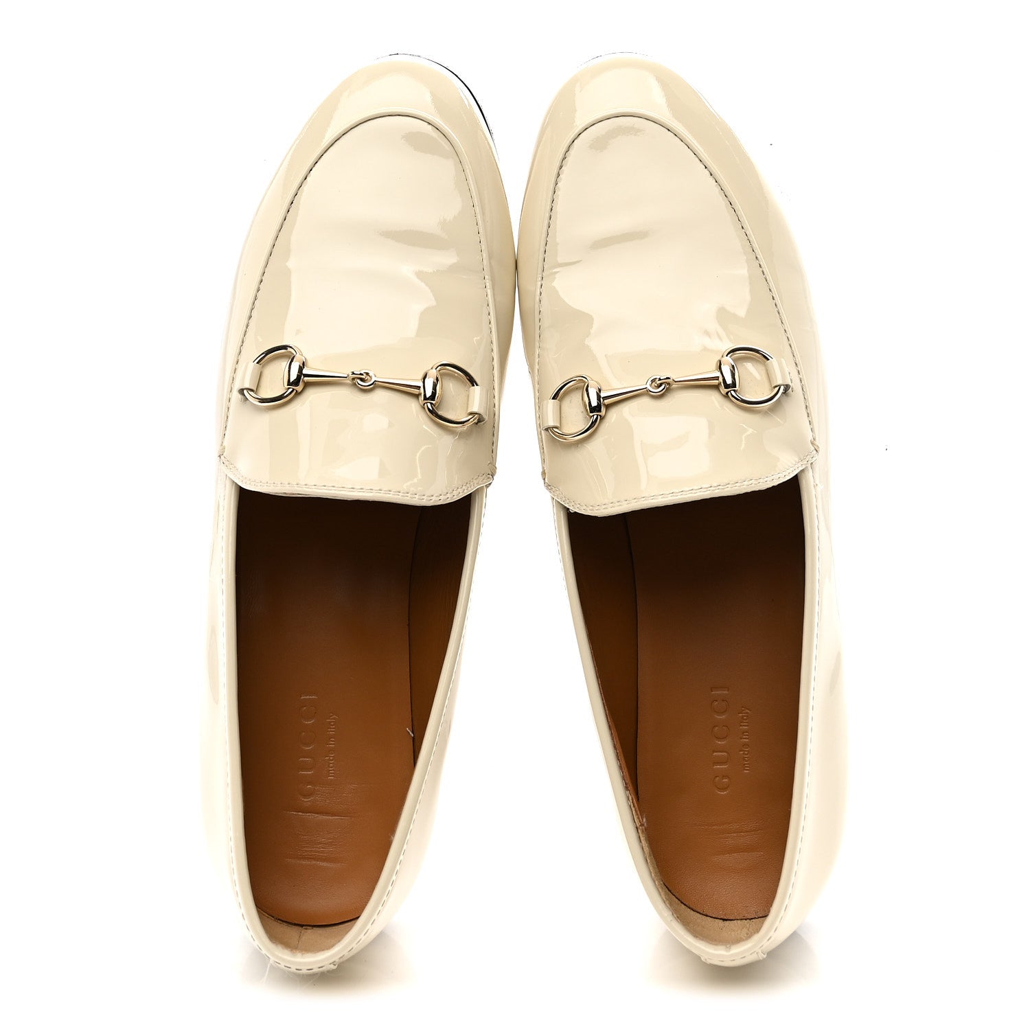 VITELLO VERNICE SOFT WOMENS JORDAAN LOAFERS NEW IVOIRE