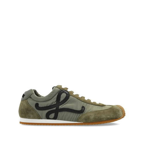 Loewe Ballet Runner 2.0 Nylon and Calfskin Sherwood Green - Olive/Khaki Green