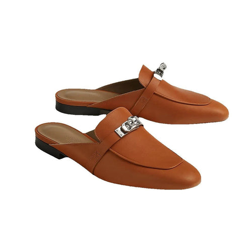 Hermès Mix Mule - Orange/Tan