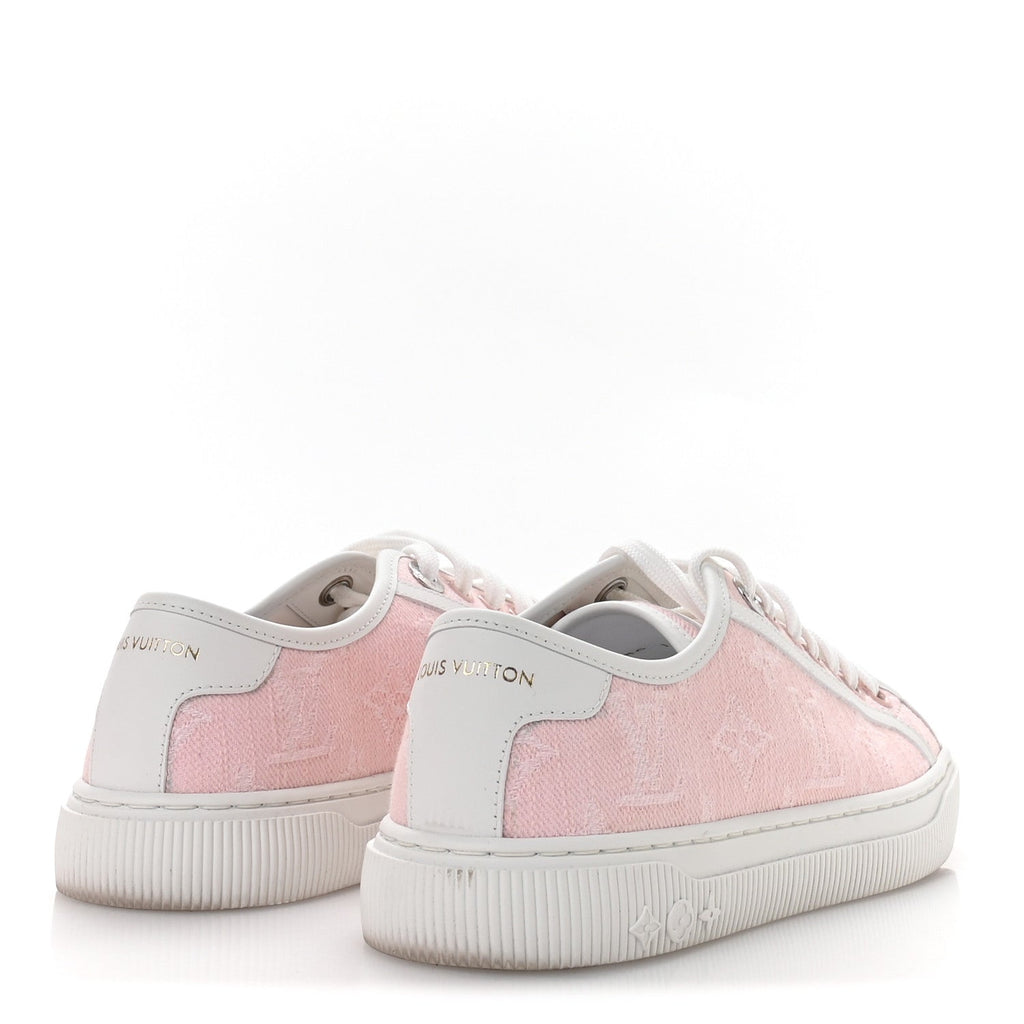 DENIM MONOGRAM LAGOON SNEAKERS PINK