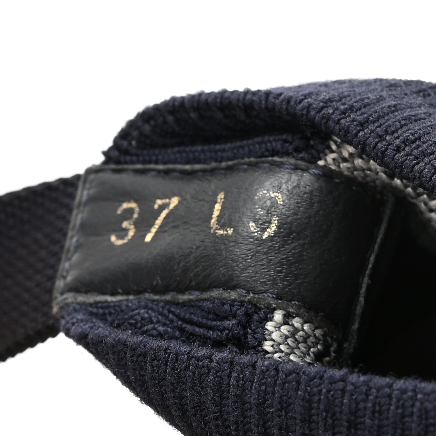 TECHNICAL KNIT CALFSKIN OBLIQUE WOMENS WALK'N DIOR HIGH TOP SNEAKERS DEEP BLUE