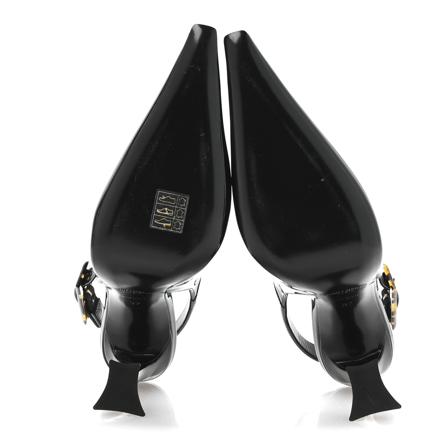 VERNICE GRUPY DUNE 110 SLINGBACK PUMPS BLACK