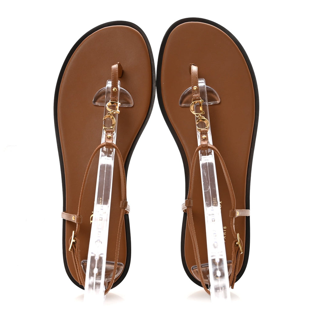 CALFSKIN C'EST DIOR SANDALS CUIR