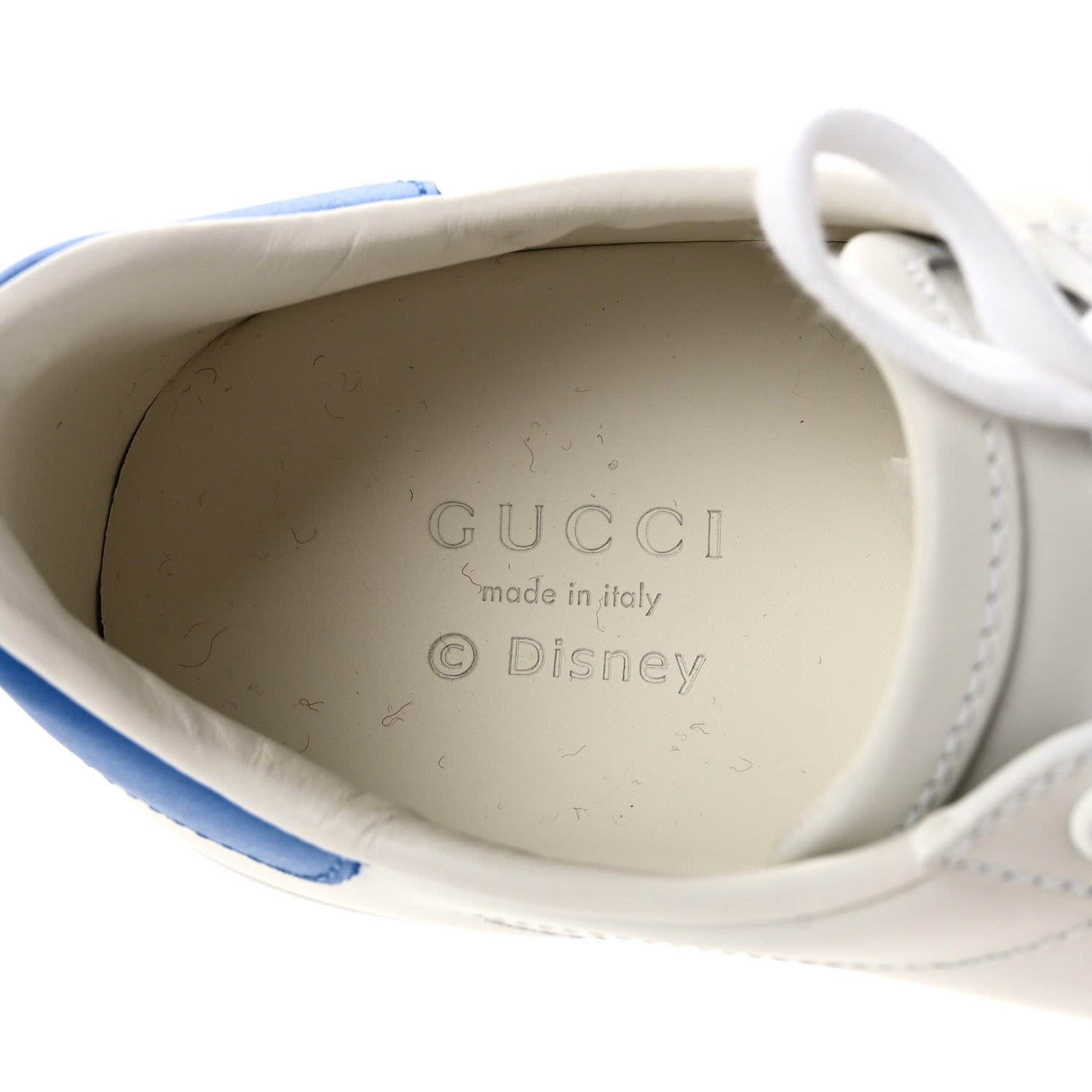 X DISNEY CALFSKIN MIRO SOFT DONALD DUCK WOMENS ACE SNEAKERS WHITE BRIGHT SPLASH
