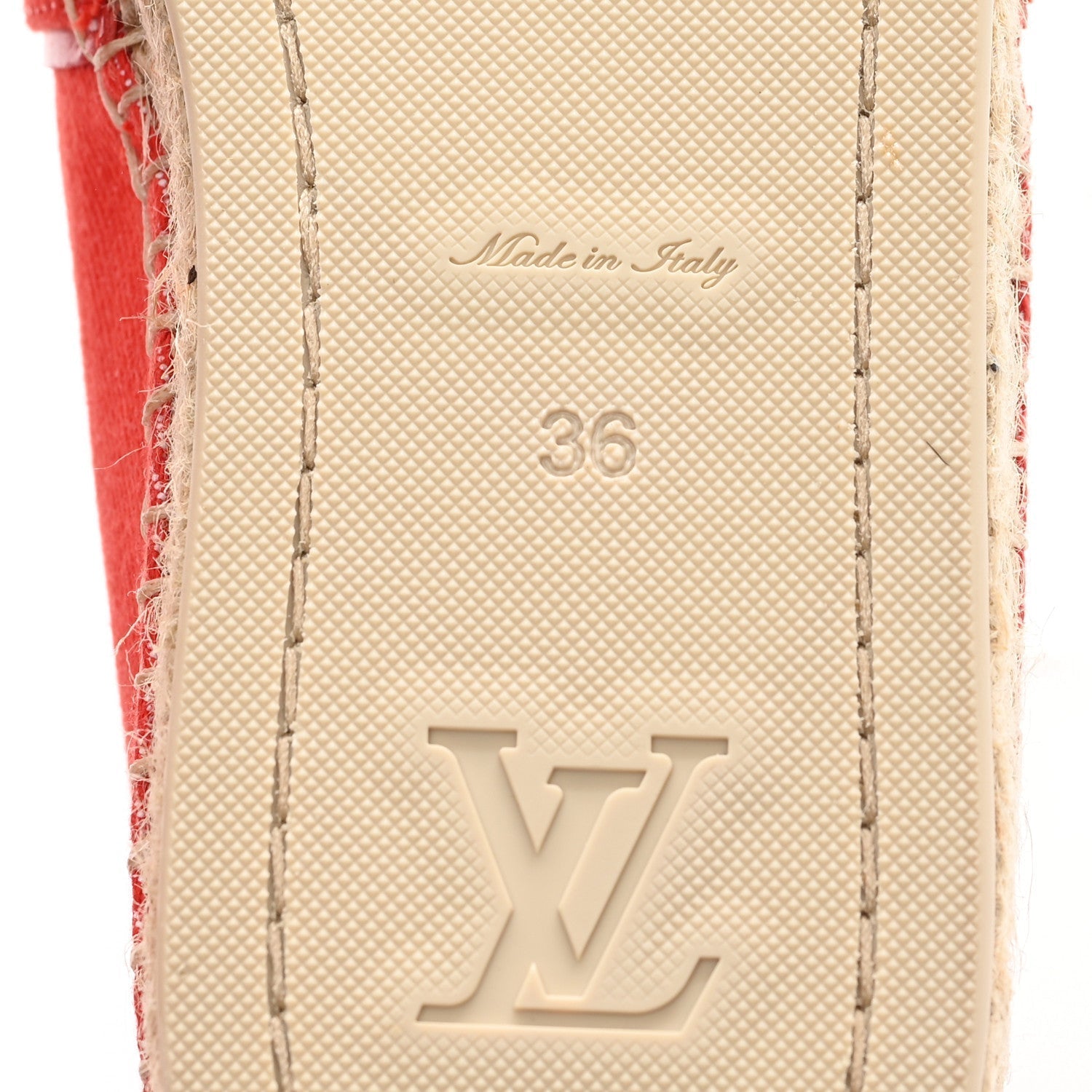 CANVAS WATERFALL ESPADRILLE ROUGE