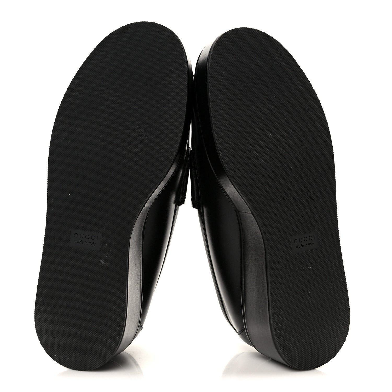 KAMA CALFSKIN HORSEBIT WOMENS WEDGE PLATFORM LOAFERS BLACK